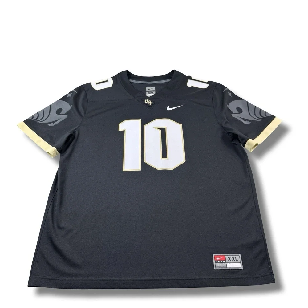 Nike UCF Knights Black #10 McKenzie Milton Untouchablw Jersey Mens 2XL EUC Rare